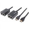 EXTENSOR VIDEO,MANHATTAN,207386, HDMI, 30M VIA CAT 5/6