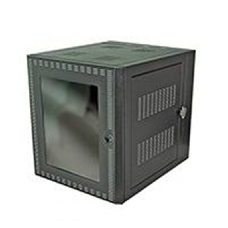 GABINETE NORTH SYSTEM MONTAJE EN PARED 12 U.R. S/E SIN EQUIPO NEGRO TEXTURIZADO. **NO INCLUYE FLETE**