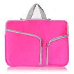 FUNDA BROBOTIX DE NEOPRENO PARA LAPTOP15.4 PULGADAS, COLOR ROSA