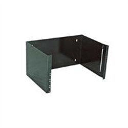 BRACKET DE PARED NORTH SYSTEM 6 U.R. 19 PULGADAS 330 MM DE PROFUNDIDAD CALIBRE 18 COLOR NEGRO