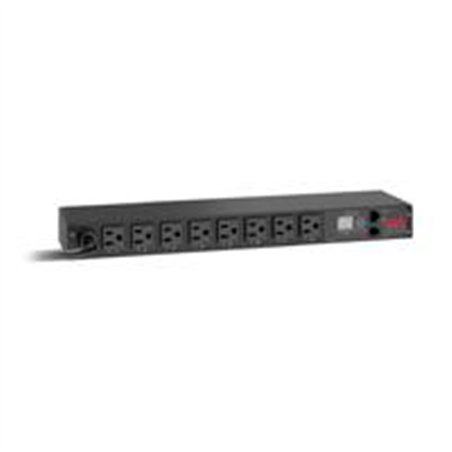AP7900B UNIDAD PDU PARA RACK CON CONMUTACIÓN DE 1U, 15A, 100/120V, 8 5-15