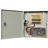 FUENTE DE PODER SAXXON REGULADA/ 12V/ 10 AMPERES/ DISTRIBUIDOR PARA 9 CAMARAS