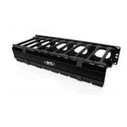 ORGANIZADOR DE CABLES NORTH SYSTEM 2 U.R. FINGERPRO HORIZONTAL FRONTAL 19 PULGADAS