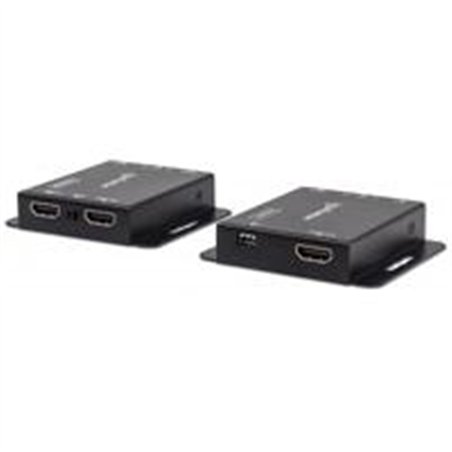 EXTENSOR VIDEO,MANHATTAN,207461, HDMI, 50M VIA CAT 6 (UN CABLE)