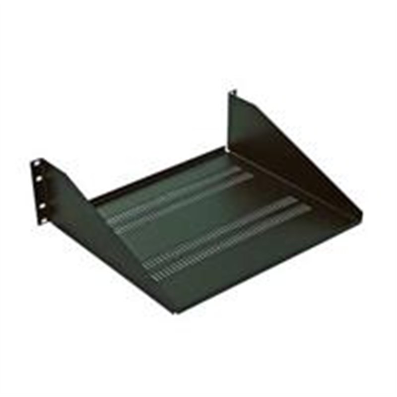 CHAROLA NORTH SYSTEM PARA MONITOR VENTILADA 19 PULGADAS X 15 PULGADAS ACERO COLOR NEGRO