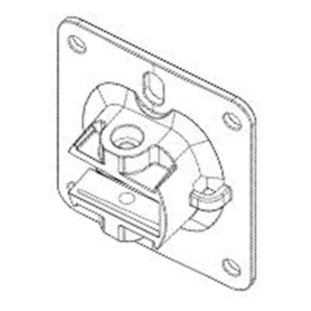 KIT DE MONTAJE HPE ARUBA JW055A PARA ACCESS POINT DE EXTERIORES AP-270-MNT-H2