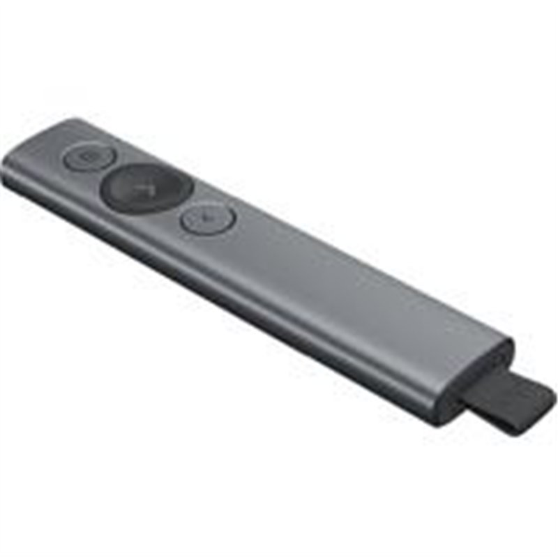 PRESENTADOR LOGITECH SPOTLIGHT INALAMBRICO RECARGABLE GRIS