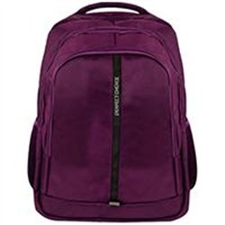 MOCHILA PERFECT CHOICE PARA LAPTOP 15.6 A 17 ESSENTIALS - MORADA