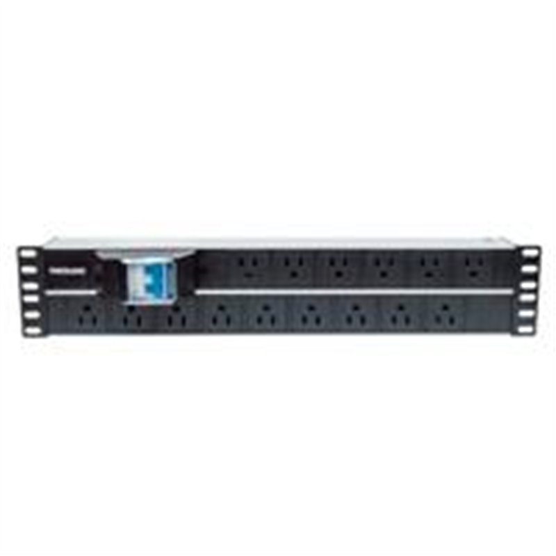 BARRA PDU,INTELLINET,714075, 15 CONT. GAB/RACK 19, 2U, CONTRA CORTO CIRCUITO