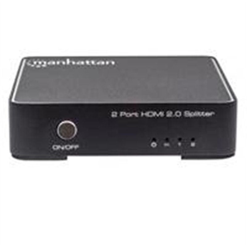 VIDEO SPLITTERMANHATTAN,207591, HDMI 4K60HZ, 1 IN2 OUT