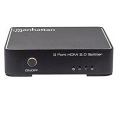 VIDEO SPLITTERMANHATTAN,207591, HDMI 4K60HZ, 1 IN2 OUT
