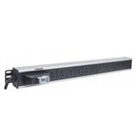 BARRA PDU,INTELLINET,713955, 12 CONT. GAB/RACK, VERTICAL, CONTRA CORTO CIRCUITO