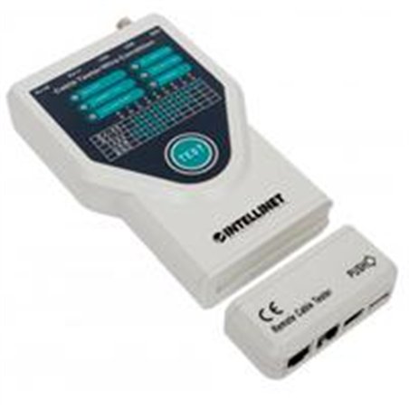 PROBADOR DE CABLE,INTELLINET,780094, RED 5 EN 1, RJ11 / RJ45 / USB / BNC / FIREWIRE