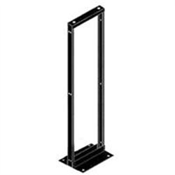 RACK NORTH SYSTEM 45 U.R. 2 POSTES 19 PULGADAS ALUMINIO (PESADO) NEGRO LISO