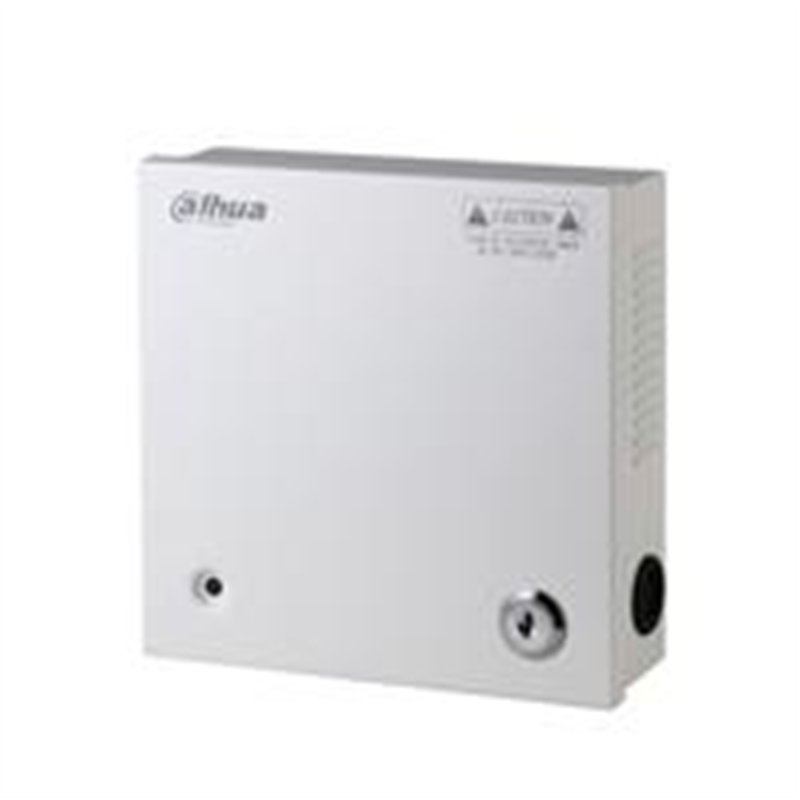 FUENTE DE PODER DAHUA DISTRIBUIDOR DE ENERGIA 5 CANALES/ 12 VDC/ 4 AMP/ FUSIBLES INTERCAMBIABLES/ PROTECCION DE SOBRECARGA/ COLO
