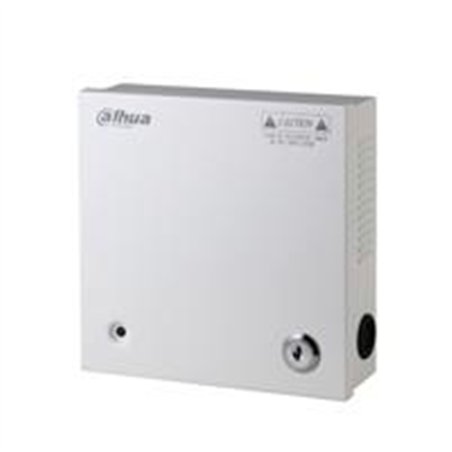 FUENTE DE PODER DAHUA DISTRIBUIDOR DE ENERGIA 5 CANALES/ 12 VDC/ 4 AMP/ FUSIBLES INTERCAMBIABLES/ PROTECCION DE SOBRECARGA/ COLO