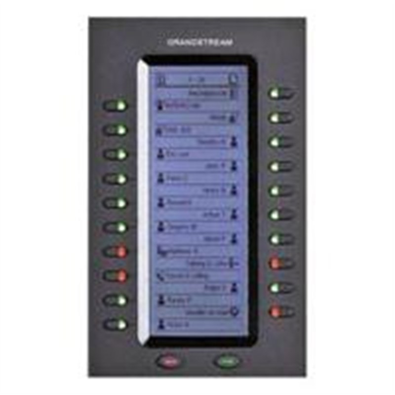 MODULO DE EXPANSION GRANDSTREAM GXP2200EXT/ CON 20 TECLAS Y 40 REGISTROS BLF PARA TELEFONOS MODELO GXP2140 GXP2170 Y GXV3240