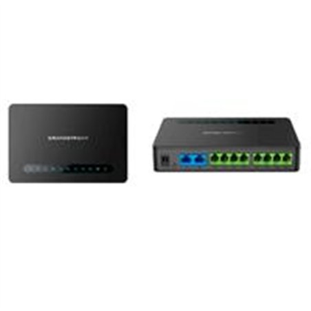 ATA GRANDSTREAM HT818 V2 PARA TELFONO ANALOGICO 8 PUERTO FXS 2 CUENTA SIP 2 PUERTOS GIGABIT
