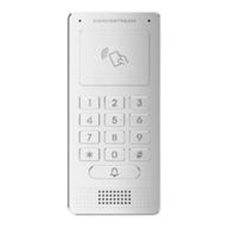 AUDIO PORTERO IP GRANDSTREAM GDS3705/ SIP, APERTURA POR CODIGO, ANTIVANDALICO, TECLADO RETRO-ILUMINADO,LECTOR RFID,MICROFONO Y A