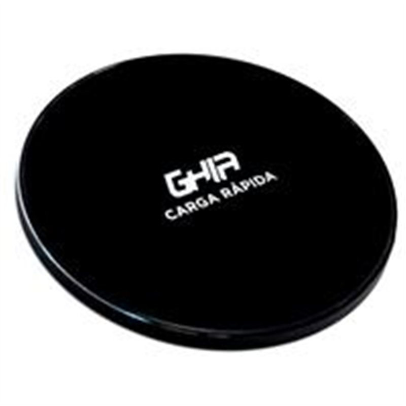 CARGADOR INALAMBRICO GHIA QI QC2.0 10W CARGA RAPIDA PARA CELULAR