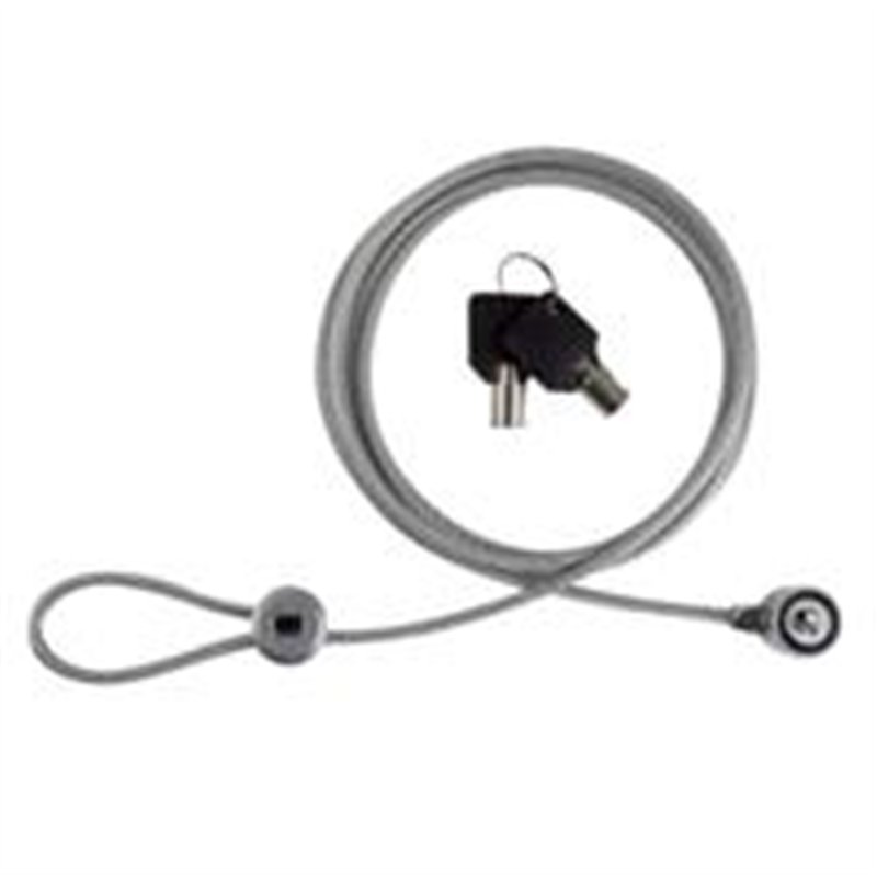 CANDADO UNIVERSAL CON LLAVE PARA LAPTOP PERFECT CHOICE GRIS
