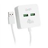 HUB USB 2.0 GHIA DE 4 PUERTOS / TRANSFERENCIA DE DATOS/ CABLE 1 METRO
