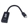 ADAPTADOR GHIA CONVERTIDOR DE VIDEO MINI DISPLAYPORT MACHO A HDMI HEMBRA