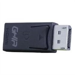 ADAPTADOR GHIA CONVERTIDOR DE VIDEO DISPLAYPORT MACHO A HDMI HEMBRA