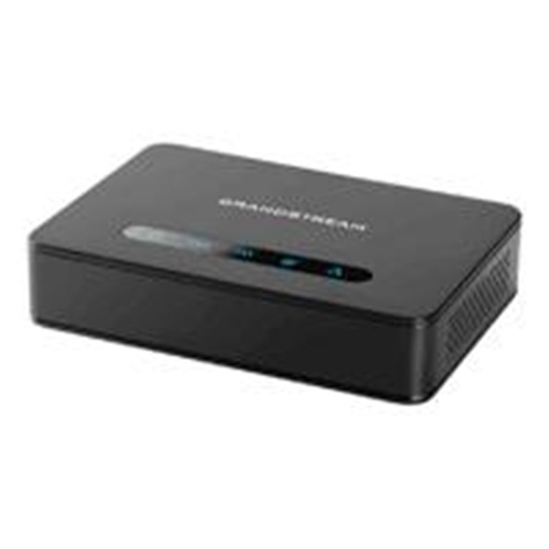ATA GRANDSTREAM HT813 PARA TELFONO ANALOGICO 1 PUERTO FXS 2 CUENTA SIP 1 PUERTO FXO PSTN 2 PUERTOS 10/100