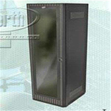 GABINETE NORTH SYSTEM MONTAJE EN PISO OPTIMO 40 U.R. S/E SIN EQUIPO NEGRO TEXTURIZADO/ NO INCLUYE FLETE