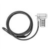 CANDADO DE SEGURIDAD TARGUS ASP96RGLX CON CANDADO CABLE COMBINACION UNIV REINIC NEGRO