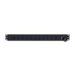 PDU CYBERPOWER (PDU15B12R) 12 SALIDAS NEMA 5-15R, MONTAJE 1U. SALIDA DE 100-125 V 15A.