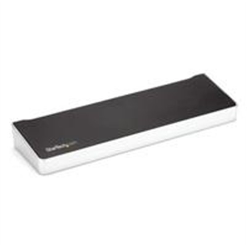 DOCKING STATION USB-C PARA LAPTOPS - REPLICADOR DE PUERTOS USB TIPO C PARA 3 PANTALLAS 4K - CON PD 2X DP Y 1X HDMI PARA MACBOOK 