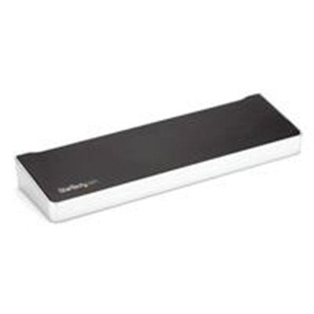 DOCKING STATION USB-C PARA LAPTOPS - REPLICADOR DE PUERTOS USB TIPO C PARA 3 PANTALLAS 4K - CON PD 2X DP Y 1X HDMI PARA MACBOOK 