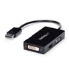 ADAPTADOR DE VIDEO DISPLAYPORT A VGA DVI O HDMI - CONVERTIDOR A/V 3 EN 1 PARA VIAJES - 1080P - 1920X1200 - STARTECH.COM MOD. DP2