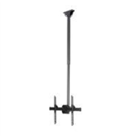 SOPORTE DE TECHO PARA TELEVISOR O MONITOR DE PANTALLA PLANA LCD, LED O PLASMA DE 32 A 75 PULGADAS O DE HASTA 50KG - DE ACERO - S