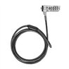CANDADO DE SEGURIDAD TARGUS ASP61LA T-LOCK RESETTABLE COMBO CABLE LOCK COLOR NEGRO
