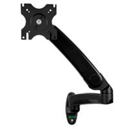SOPORTE DE PARED PARA UN MONITOR - BRAZO DE MONTAJE EN PARED - CON AJUSTE DE ALTURA DE UN SOLO TOQUE - PARA PANTALLAS HASTA 30 V