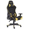 SILLA OCELOT GAMING OST-WILD YELLOW / TELA AUTOMOTRIZ / BASE NYLON AJUSTABLE / DESCANSABRAZOS 1D / PISTON CLASE 4 / RECLINABLE 9