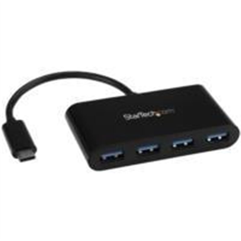 HUB USB 3.0 DE 4 PUERTOS - USB-C A 4X USB-A ALIMENTADO POR EL BUS - CONVERSOR DE USB C A USB CONVENCIONAL - STARTECH.COM MOD. HB