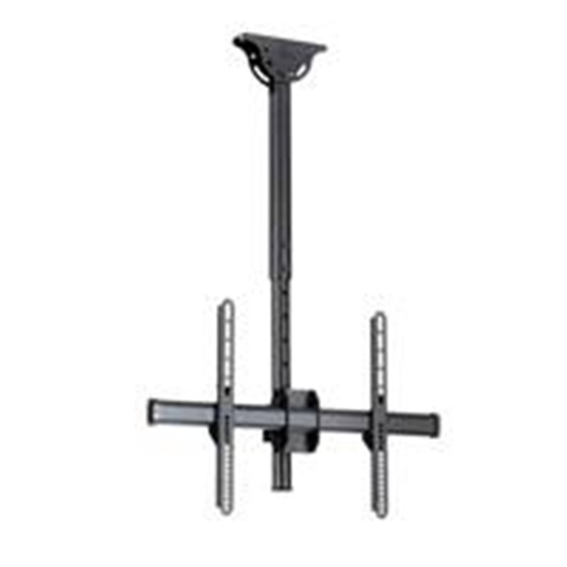 BASE SOPORTE VESA AJUSTABLE DE MONTAJE EN TECHO PARA PANTALLAS DE 37 A 75 PULGADAS - MASTIL CORTO - STARTECH.COM MOD. FPCEILPTBS