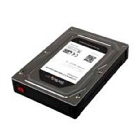 GABINETE ADAPTADOR DE DISCO DURO O SSD SATA DE 2.5 DE HASTA 12.5MM DE ALTURA PARA BAHíA DE 3.5 - STARTECH.COM MOD. 25SAT35HDD
