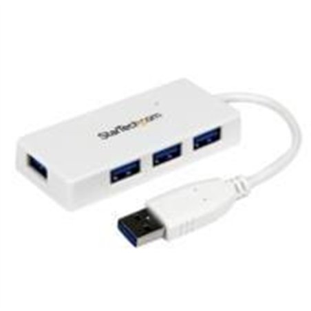 HUB USB 3.0 DE 4 PUERTOS - ADAPTADOR CONCENTRADOR HUB USB 3.0 SUPER SPEED 4 PUERTOS SALIDAS PORTATIL PARA LAPTOP COMPUTADORA - B