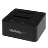 BASE DOCKING STATION USB 3.0 CON UASP DE 2 BAHIAS PARA DISCO DURO O SSD SATA III DE 2.5 O 3.5 PULGADAS - INTERCAMBIO EN CALIENTE