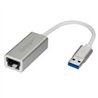 ADAPTADOR TARJETA DE RED EXTERNA - ETHERNET GIGABIT EXTERNO USB 3.0 - PLATEADO - IDEAL PARA MACBOOK, CHROMEBOOK O TABLET - START
