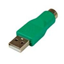 ADAPTADOR PARA TECLADO O MOUSE USB A CONECTOR PS/2 MINIDIN - 1X MACHO USB - 1X HEMBRA MINI-DIN - VERDE - STARTECH.COM MOD. GC46M