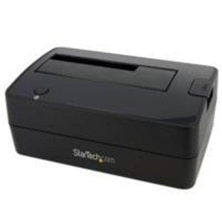 BASE DOCK DE 1 BAHIA USB 3.0 PARA DISCOS DUROS HDD SATA DE 2.5 Y 3.5 PULGADAS - STARTECH.COM MOD. SATDOCKU3S