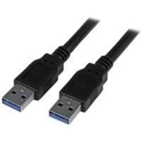CABLE DE 1.8M USB 3.0 SUPERSPEED A MACHO A A MACHO COLOR NEGRO - STARTECH.COM MOD. USB3SAA6BK