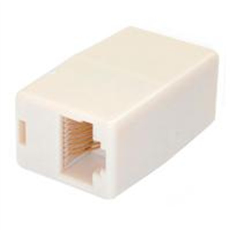 CAJA DE EMPALME ACOPLADOR CABLE CAT5 ETHERNET UTP - 2X HEMBRA RJ45 - BEIGE - STARTECH.COM MOD. RJ45COUPLER