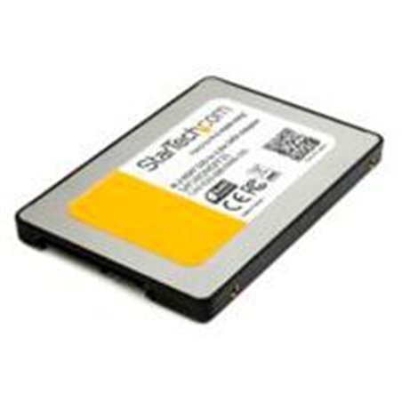 ADAPTADOR SSD M.2 A SATA III DE 2.5 PULGADAS CON CARCASA PROTECTORA - CONVERTIDOR NGFF DE UNIDAD SSD - STARTECH.COM MOD. SAT2M2N
